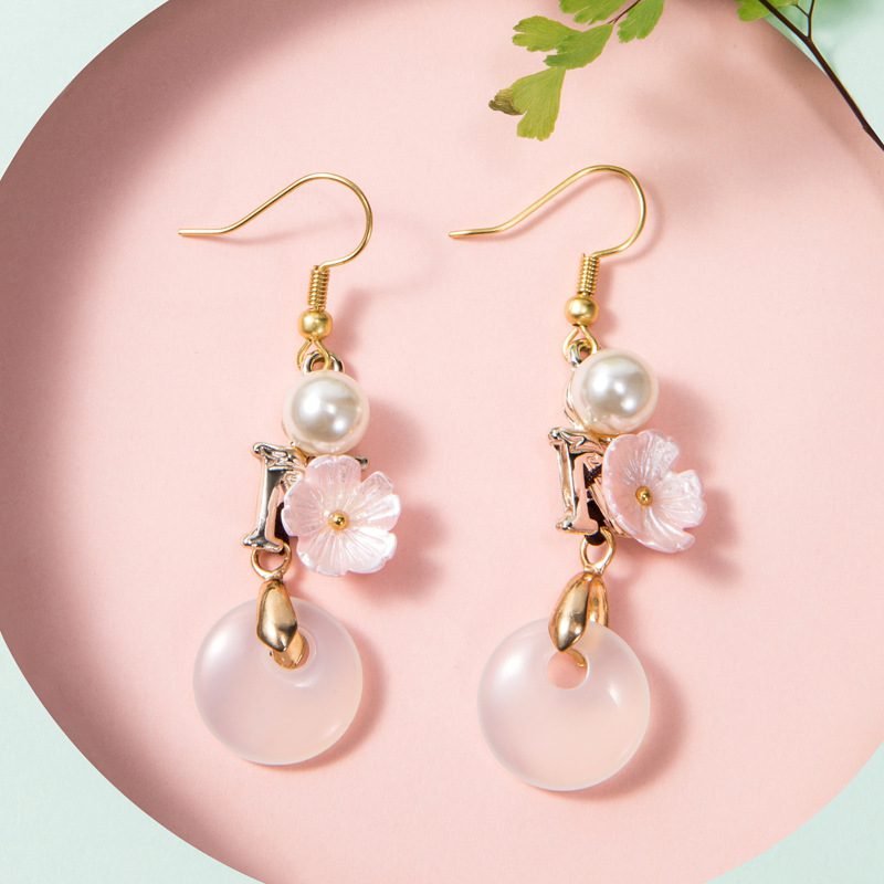 two Cherry Blossom Earrings