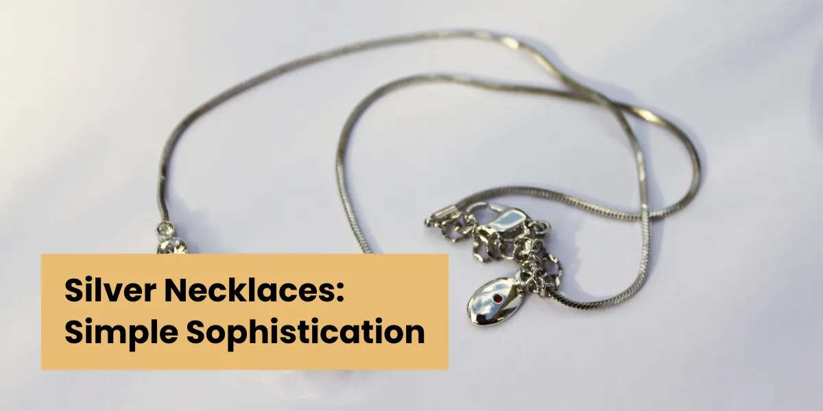 premium silver necklaces